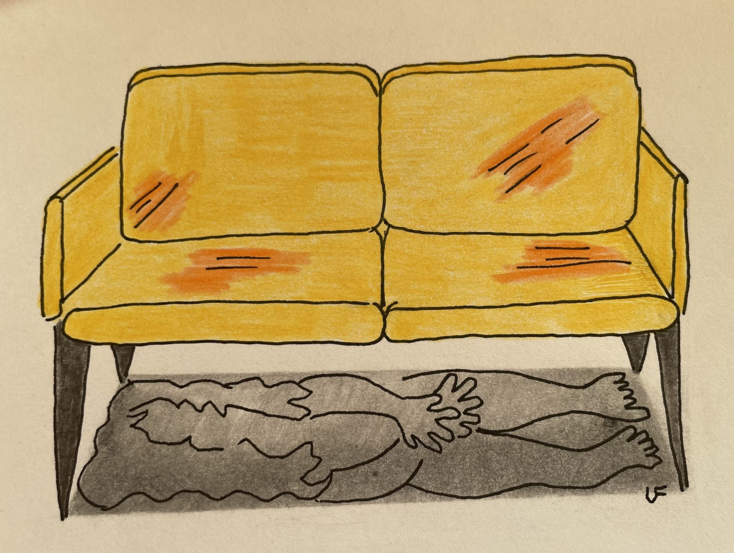 sofa skyggen - frida fenulla